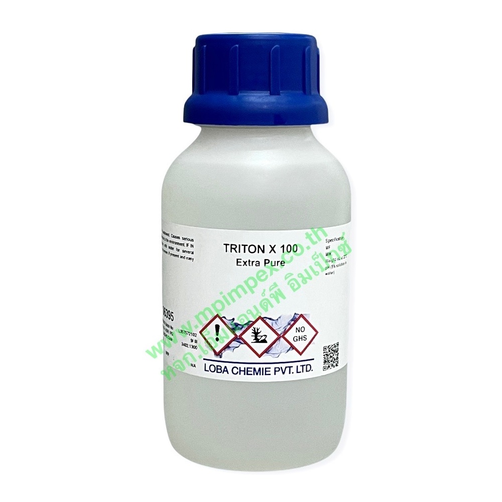 Loba Chemie™ TRITON® X100 (สารลดแรงตึงผิว ไทรทัน X100), 500 มล. M&P