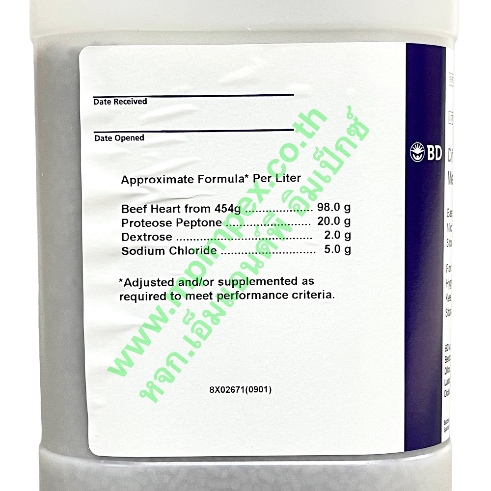 Difco, BBL™ Cooked Meat Medium, 500 กรัม (Exp.202502) M&P IMPEX