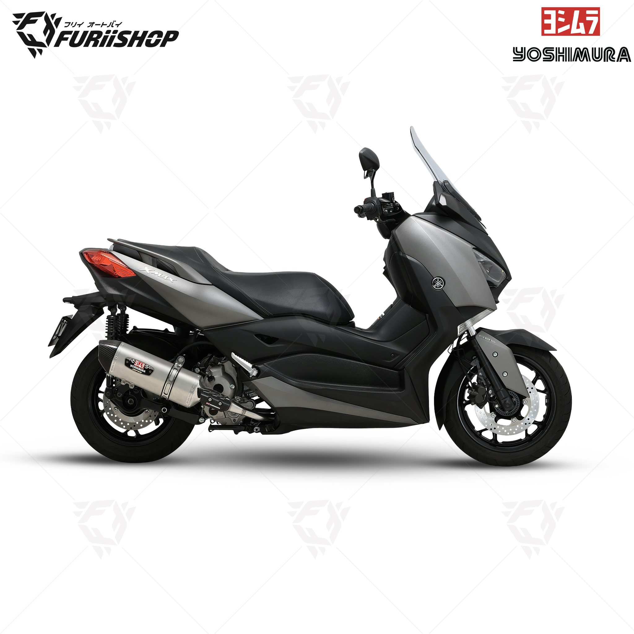 ท่อYOSHIMURA R-77J For : YAMAHA XMAX300 (18-20