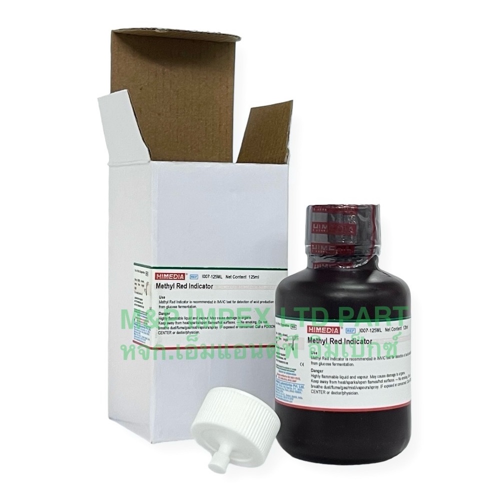 Himedia™ METHYL RED INDICATOR SOLUTION, เป็นของเหลว 125 มล. M&P IMPEX