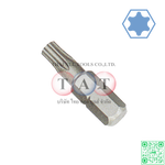 ดอกไขควงหัวแฉก 1/4" L25มม เบอร์ 40 10pcs/set LICOTA BTX102540
