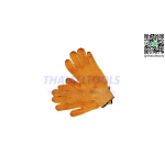 ถุงมือ SUPER GRIP PVC CRISS CROSS GLOVESYELLOW TUFFSAFE