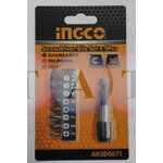 ชุดดอกไขควง 9 ชิ้น INGCO 6300856