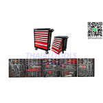 ตู้เครื่องมือช่าง 7 ชั้นพร้อมชุดเครื่องมือ 189 ตัว/ชุด OKURA