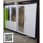 ตู้เสื้อผ้ารุ่นซิมเปิ้ล ขนาด4ฟุต สีโอ๊คขาว