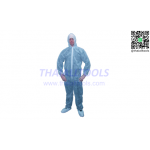ชุดกันสารเคมี DISPOSABLE COVERALL BLUE SITESAFE