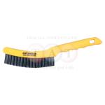 Cotswold.2-ROW PLASTIC HANDLE WIRE SCRATCH BRUSH - Pack of 5
