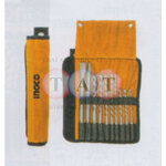 ชุดดอกสว่าน+สกัด 10ชิ้น INGCO 6300802