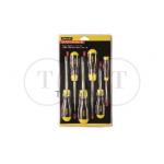 ชุดไขควงท็อกซ์ ด้ามหุ้มยาง 6 ชิ้น CUSHION GRIP2 SCREWDRIVER SETS STANLEY