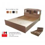 เตียงไม้ทรงA ขนาด5ฟุต