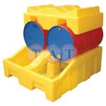 Solent Spill Control.Twin Base Drum Stacker