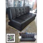 Sofa Bed โซฟาปรับนอน สีดำ