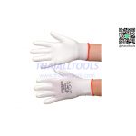 ถุงมือ TUFFLITE NYLON LINED PU COATEDGLOVES WHITE TUFFSAFE