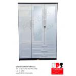 ตู้เสื้อผ้า ขนาด4.5ฟุต สีโอ๊คขาว