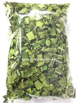 ใบเตยอบแห้ง (50 กรัม) ราคา 35 ฿ ( 6 ชิ้น ส่ง 30 ฿)