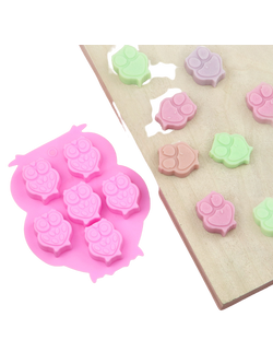 แม่พพิพม์ ซิลิโคนนกฮูก6ตัว...