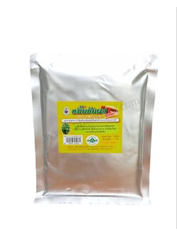 ขมิ้นชันผง ซองฟลอย สีมาฯ (200 กรัม) <ใหญ่> ราคา 75 ฿ ( 6 ชิ้น ส่ง 70 ฿)