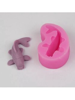 แม่พิมพ์ซิลิโคน 3D ปลาคราฟ