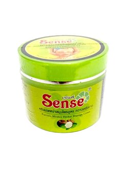 ครีมนวดหน้าสมุนไพร เซนต์ <กวาวเครือขาว> ( 75 กรัม) ราคา100 ฿ ( 6 ชิ้น ส่ง 90 ฿)