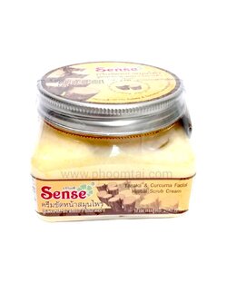 ครีมขัดหน้าสมุนไพร เซนต์ <ทานาคา นางคำ> (200 กรัม) ราคา 100 ฿ ( 6 ชิ้น ส่ง 90฿)