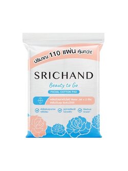 สำลีแผ่น ศรีจันทร์ 110แผ่น (55 กรัม) ราคา 40 ฿ ( 6 ชิ้น ส่ง 35 ฿)