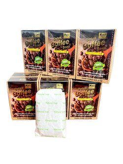 โกลด์ ดีท็อกซ์ คอฟฟี่โซ้พ โยโกะ (80 กรัม) ราคา 50 ฿ ( 6 ชิ้น ส่ง 45 ฿)