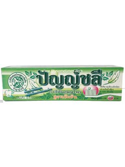 ยาสีฟันปัญญ์ชลี (80 กรัม) <หลอดใหญ่> ราคา 90 ฿ ( 6 ชิ้น ส่ง 85฿)
