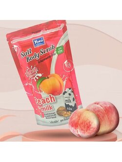 บอดี้ สครับ พีชผสมนมฮอกไกโด โยโกะ (350 กรัม) ราคา 66฿ ( 6 ชิ้น ส่ง 60 ฿)