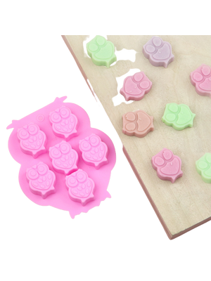 แม่พพิพม์ ซิลิโคนนกฮูก6ตัว...