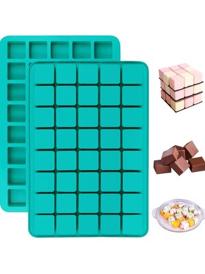 แม่พิพม์ซิลิโคน พิพม์วุ้น พิมพ์ฟองดอง พิมพ์บราวนี 40ช่อง