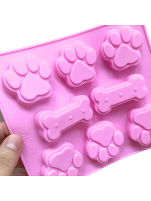 พิมพ์ขนม พิมพ์ซิลิโคน แม่พิมพ์สบู่ แม่พิมพ์วุ้น แม่พิมพ์ซิลิโคน รูปกระดูก