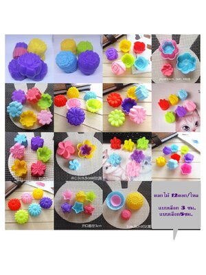 ดอกไม้โหลเลือกแบบ 5 เซน แพ๊ค 12ดอก