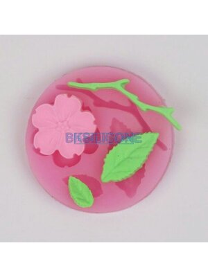 ซิลิโคนฟองดอง Siricon...ดอกไม้ ใบไม้