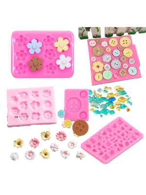 แม่พิพม์ซิลิโคน พิพม์วุ้น พิมพ์ฟองดอง พิพม์อาหลัว พิพม์ขนม เลือกแบบ