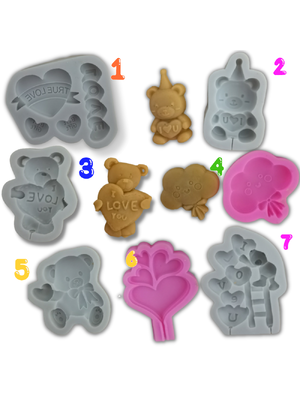 แม่พิพม์ซิลิโคน พิพม์วุ้น พิมพ์ฟองดอง พิพม์อาหลัว พิพม์ขนม