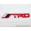 LOGO TOYOTA TRD สีแดง