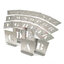 Kennedy.200mm (SET OF 26) ZINC STENCIL LETTERS