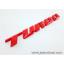 LOGO TURBO RED โลโก้ เทอร์โบ สีแดง