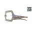 คีมล็อกตัวซีมีแป้น 0-125mm LOCKING C-CLAMP WITH SWIVEL TIPS KENNEDY