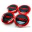 ฝาล้อรถยนต์ สำหรับ ล้อแม็ก สติ๊กเกอร์ TRD แดง ขนาด 58 มิล 1ชุด 4ชิ้น 58mm.