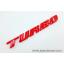 LOGO TURBO RED โลโก้ เทอร์โบ สีแดง