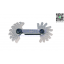 หวีวัดมุม 30 BLADE SCREW PITCH GAUGE 60 DEG AMERICAN KENNEDY