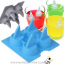 Shark fin Ice Tray พิมพ์รูปครีบฉลาม