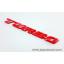 LOGO TURBO RED โลโก้ เทอร์โบ สีแดง