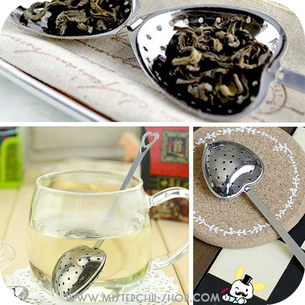 Tea Infuser Spoon ช้อนกรองชารูปหัวใจ