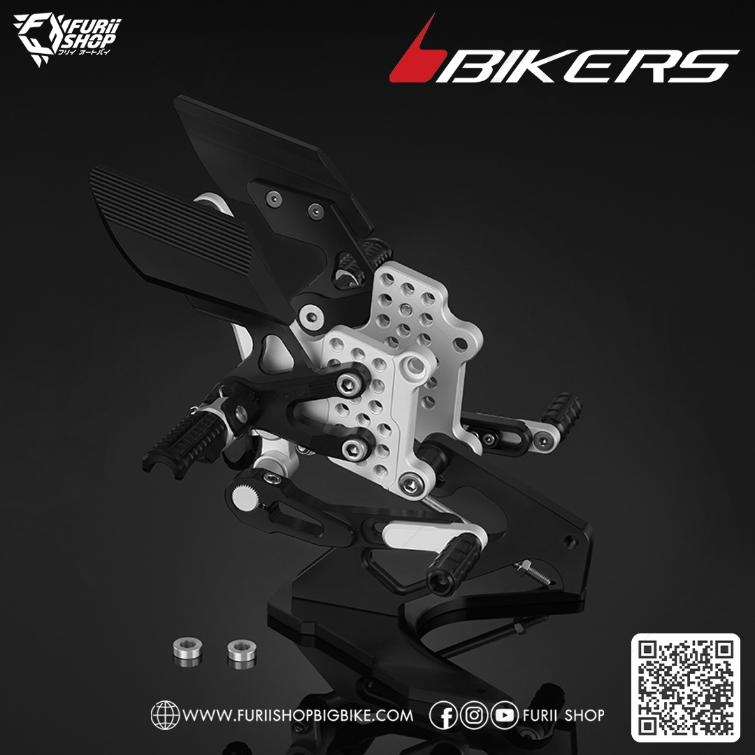 ชุดเกียร์โยง (Y0185) Bikers Rear Set : for Yamaha YZF-R3 2015-2018