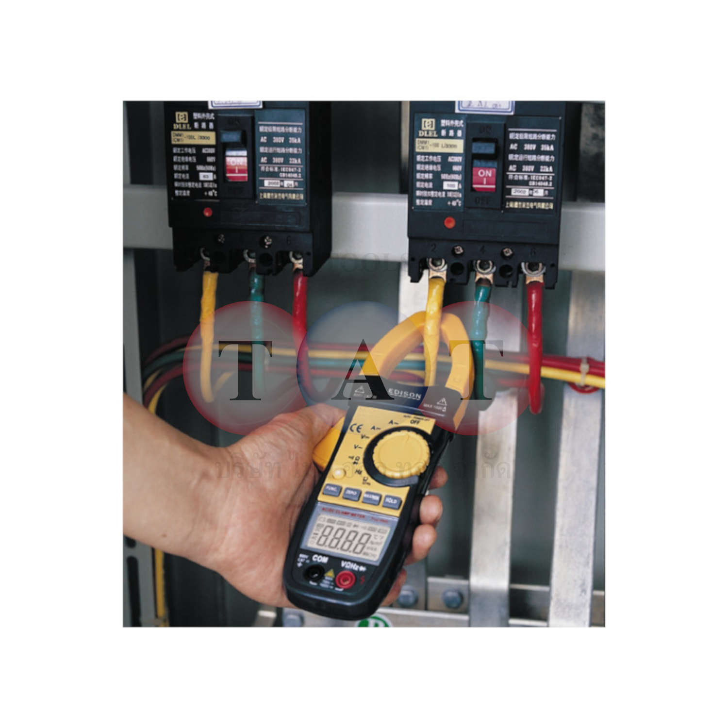 Edison.AUTO RANGE DIGITAL CLAMP METER 1000A AC/DC