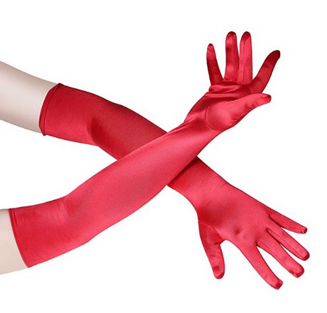 ถุงมือออกงาน แบบยาว ถุงมือเจ้าสาว ถุงมือแฟนซี