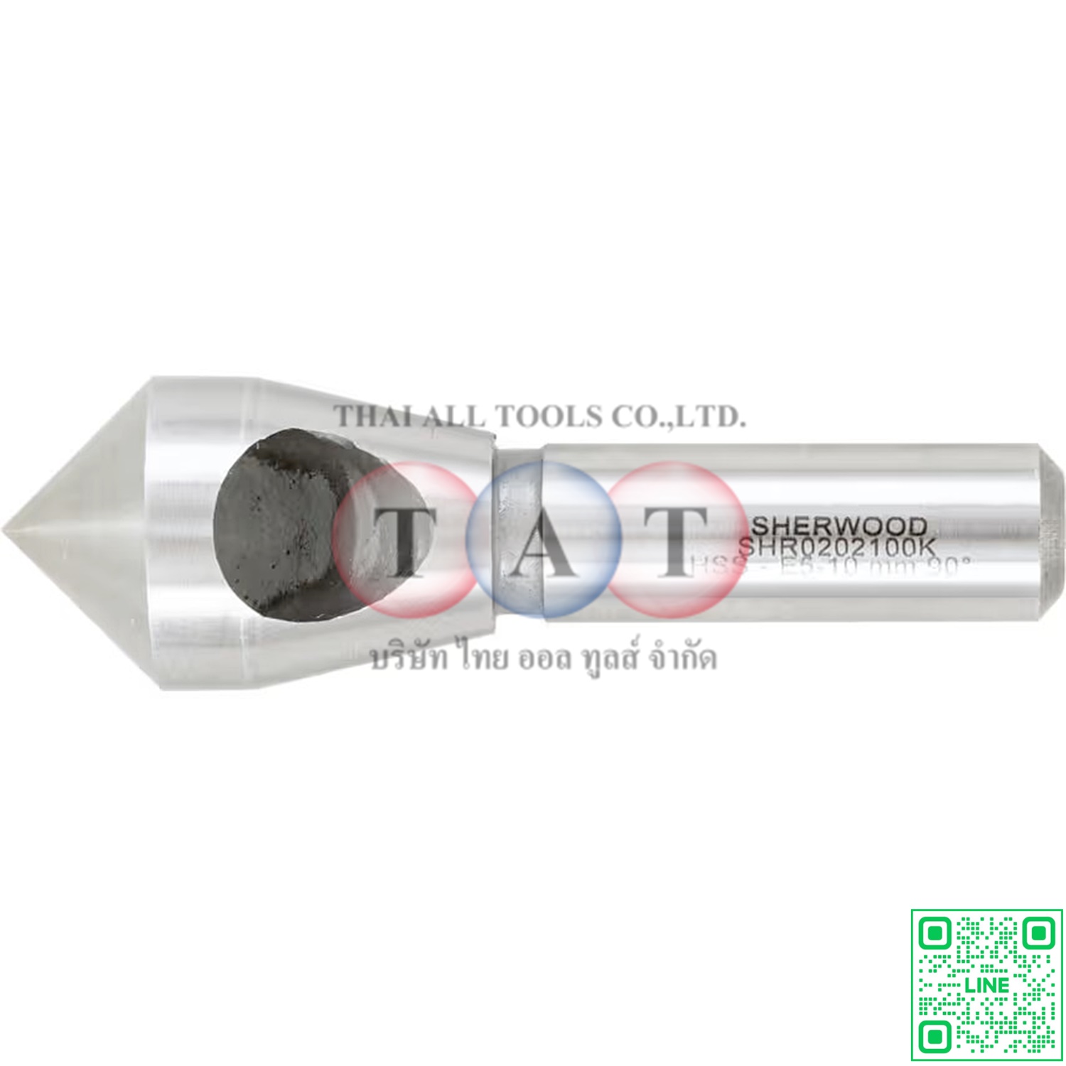 Sherwood 90°, Countersink, 5.0 - 10.0mm, Straight Shank, Cobalt High Speed Steel