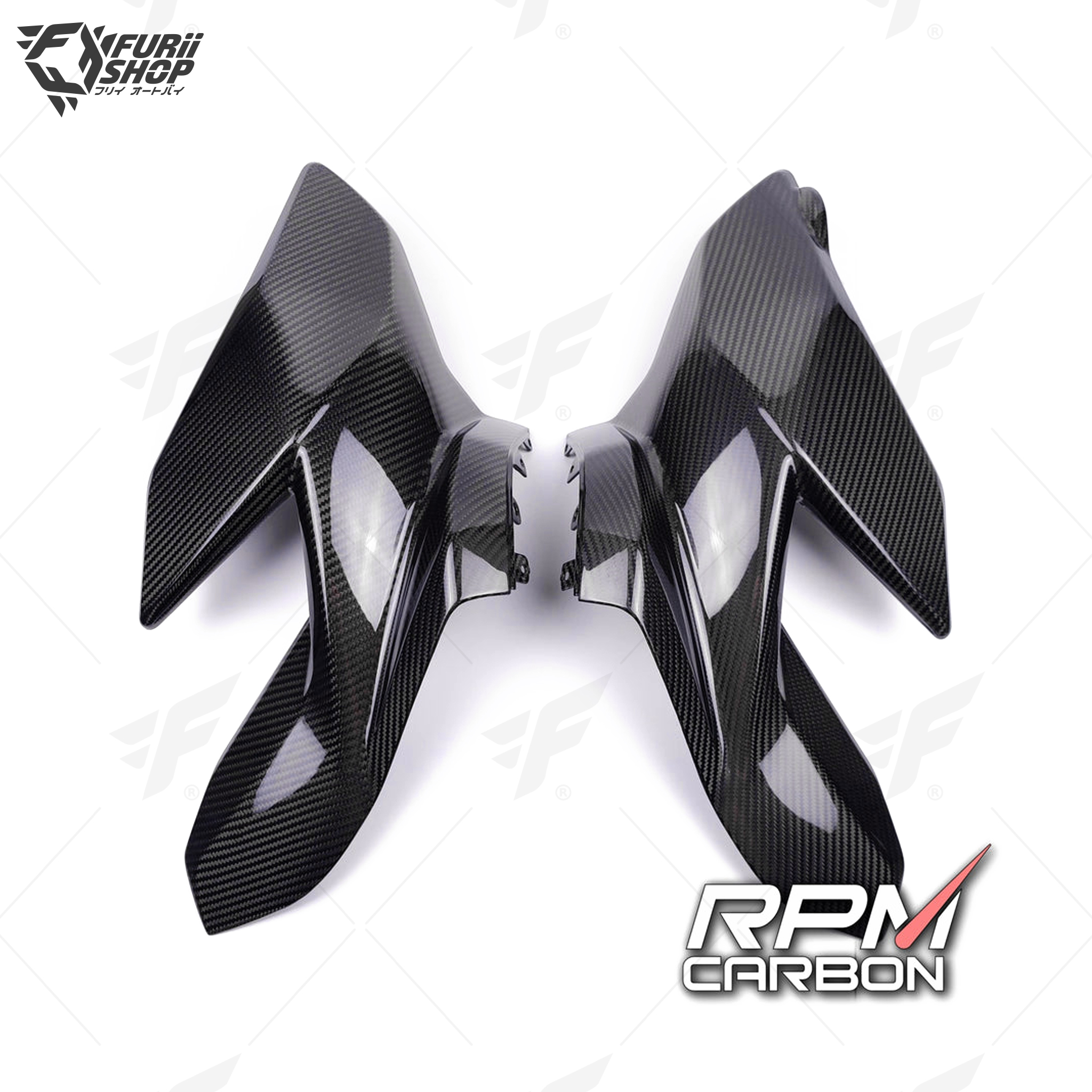 RPM Carbon Upper Tank Sides Fairings : for Ducati Streetfighter V4 2020+